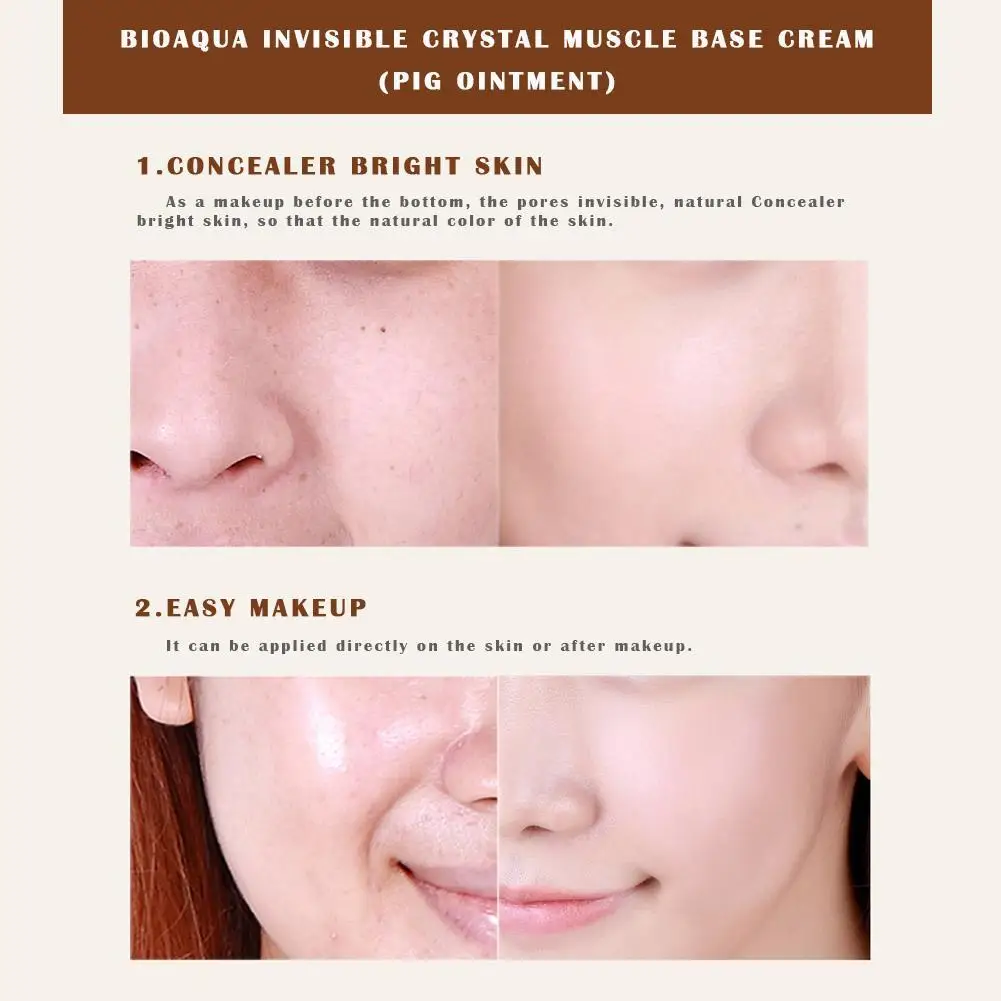 BB Pore шелковистый бальзам Pore Minimizer бальзам для макияжа лица Pore Primer осветляет гладкую кожу невидимое Маскирующее средство для пор Bb Cream