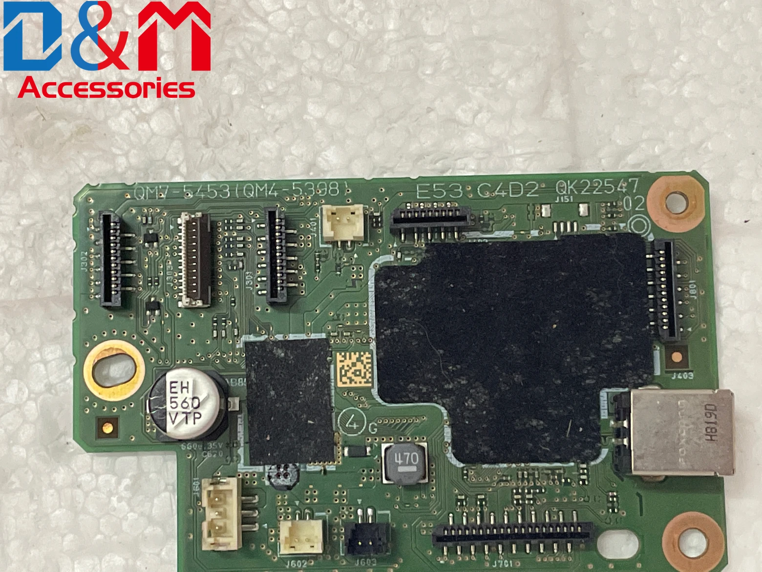 Asli Digunakan Mainboard QM7 5453 QM4 5398 untuk Canon PIXMA G2410 G2411  G2110 Printer Formatter Kartu Mother Board|Onderdil Printer| - AliExpress