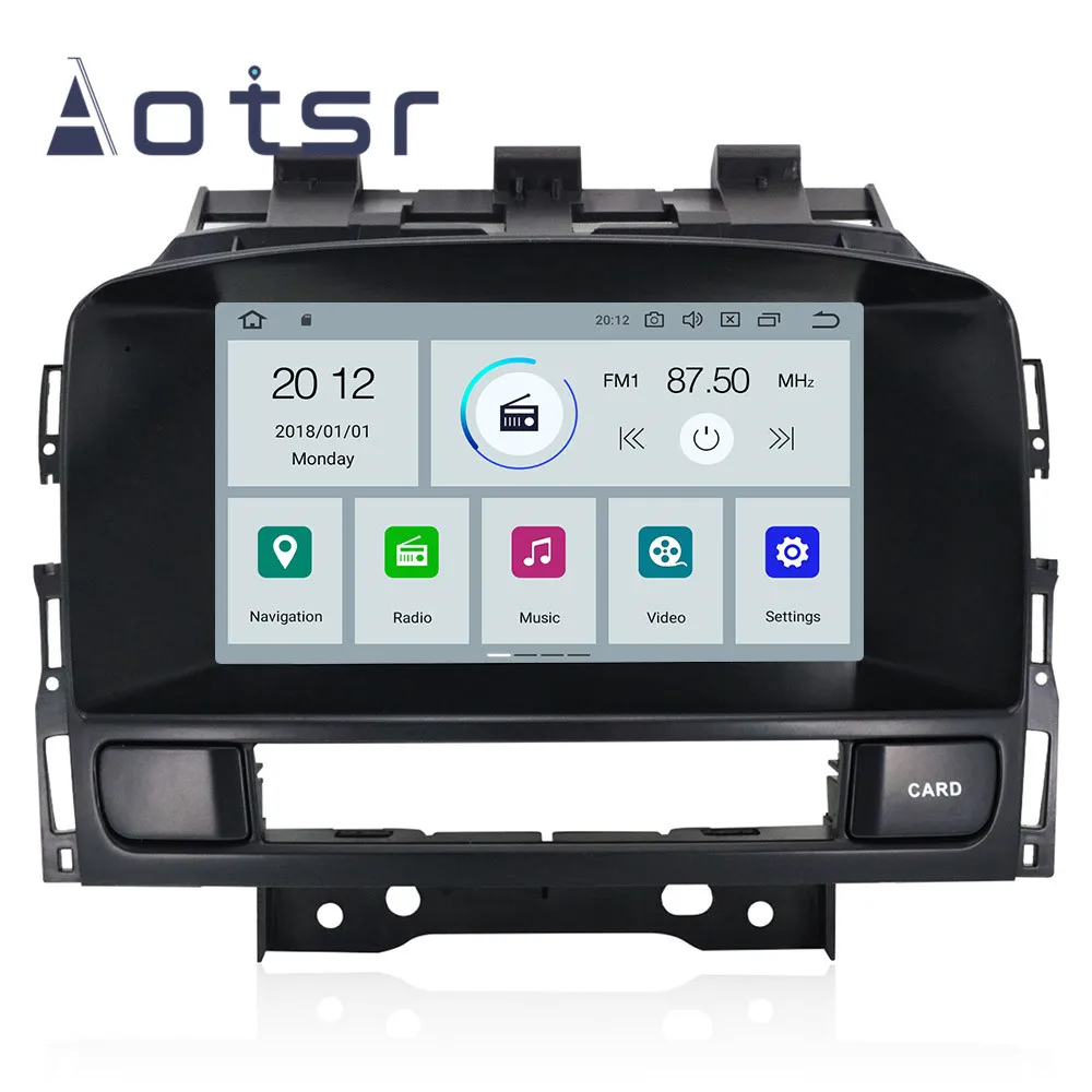 " Android 9,0 ips gps навигация головное устройство для OPEL Vauxhall Holden Astra J 2010- автомобильный Радио плеер мультимедийный плеер