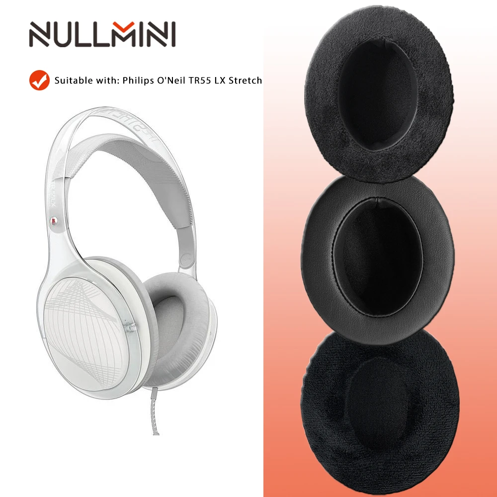 Сменные утолщенные бархатные амбушюры NullMini для наушников Philips o'нил TR55 LX эластичные наушники высокого