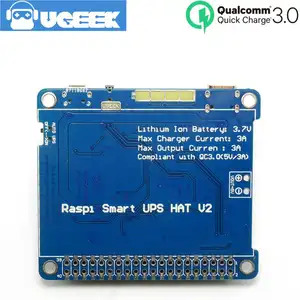 Raspberry Pi zéro UPS Power Board dispositif de détection avec Intégré Serial Board