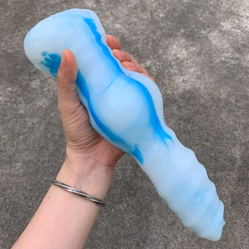 Realistic Dog Dildo Simulation Penis Colorful Jelly Dildo Anal With Suction Cup Adult Toy Sex Toy For Woman Lesbian Strapon Dick 2