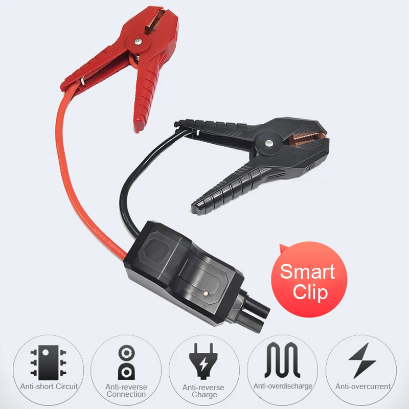 Новый высокотоковый 2000A автомобильный стартер Power Bank 68800mAh 12V пусковое устройство