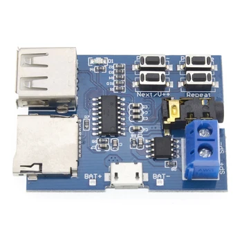 

Hot Sale Smart Electronics 10pcs TF card U disk MP3 Format Decoder Board Module Amplifier Decoding Audio Player Free Shipping