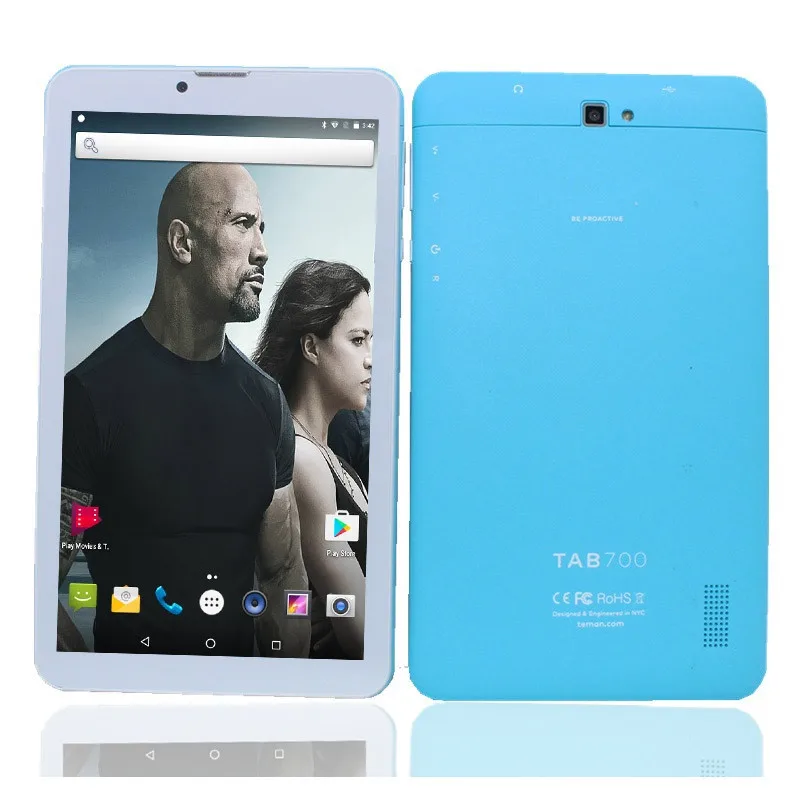 7 дюймов MTK8735 планшетный ПК четырехъядерный Android 6 0 HD IPS Sree 1024*600 1 + 8 Гб Wi-Fi или