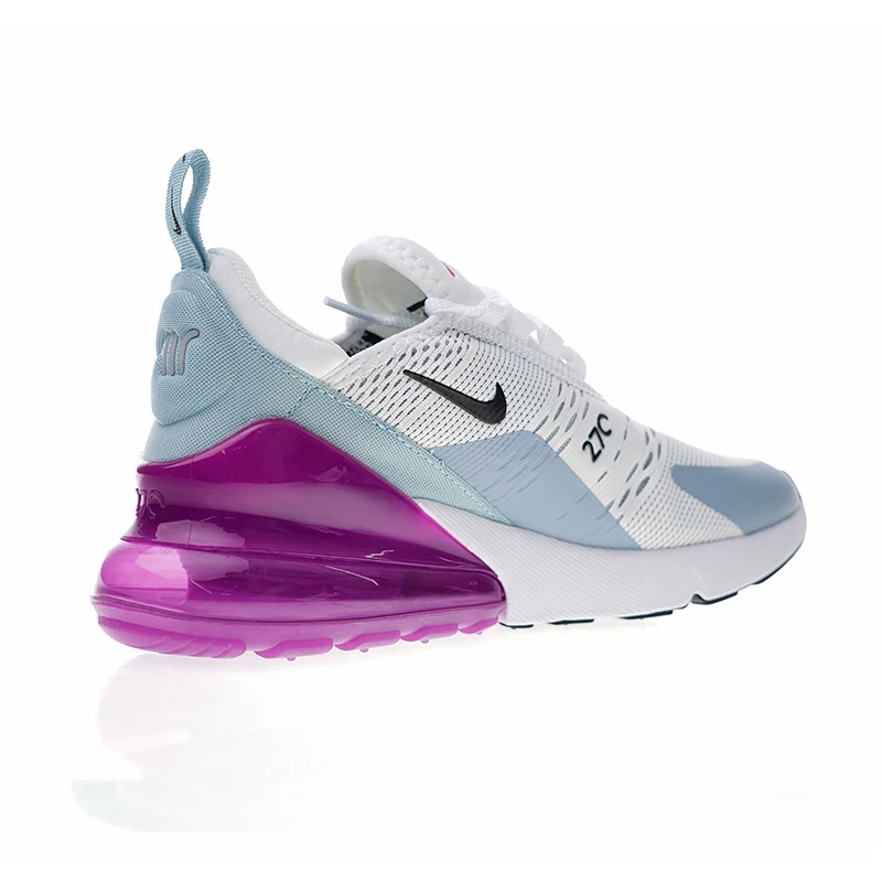 Женские кроссовки для бега Nike AIR MAX 270, черные Нескользящие износостойкие легкие спортивные кроссовки, AH6789-001