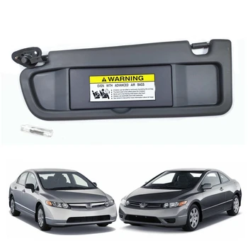 

Car Left Sun Visor Driver Side for For Honda Civic 2006-2008 Yr327L