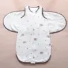 Baby Sleeping Bag Wearable Blanket Newborn Swaddle Wrap Sack Gauze Bamboo Cotton Spring 1Tog Sleep Bag Changing Diaper 0-24M 4