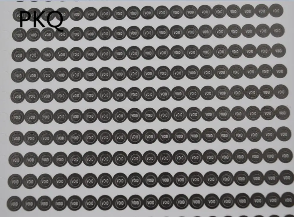 1000Pcs/pack Mini VOID Sticker Round Paper Warranty Label If Seal Broken or Removed Sealing Diameter 0.25cm | Дом и сад
