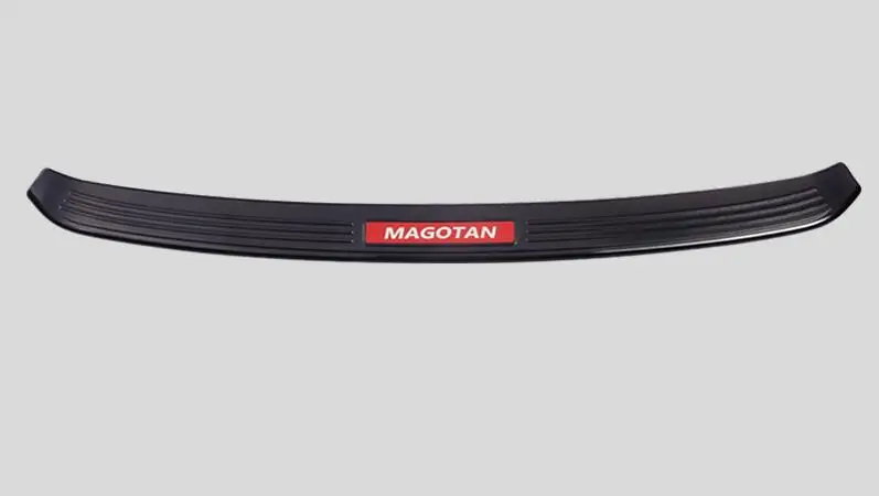 Для Volkswagen 17-18 Magotan задняя Защитная панель Magotan B8 модифицированный специальный порог запасная коробка Защитная панель украшение - Цвет: outside