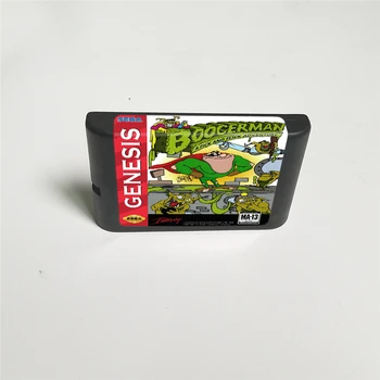 

Boogerman - A Pick and Flick Adventure - 16 Bit MD Game Card for Sega Megadrive Genesis Video Game Console Cartridge