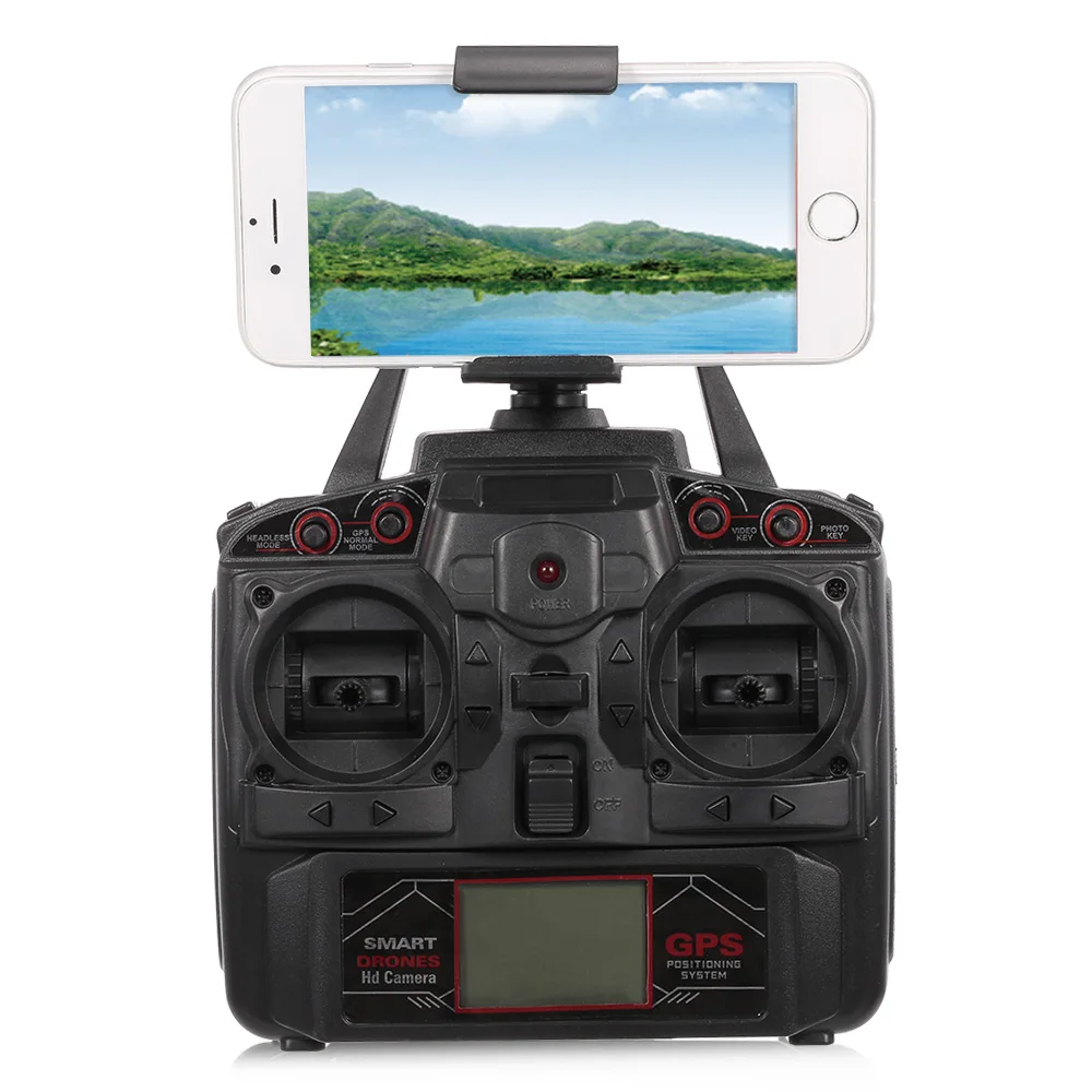 GW198 Дрон с камерой 1080P GPS бесщеточный 5G Wi Fi FPV высота удержания RC