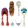 Best Buy Hat Necklace Party-Accessories Braid Princess Headband Elza Elsa Anna Wig MUABABY Birthday-Gift qzKp3y8ZL