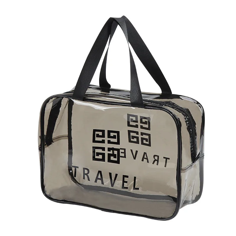 

Female Cosmetic Bag Transparent Travel And Portable Portable, Simple, Waterproof and Strong Durable Cosmetic Bag