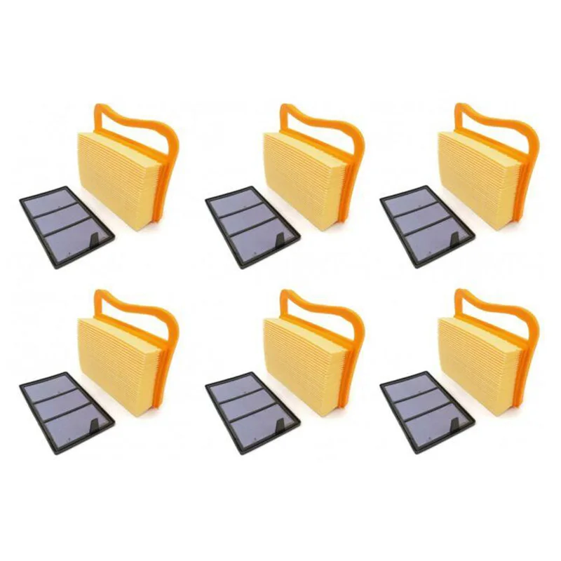 

6 Set Air Filters For Stihl TS420 Cutoff Saws Equipment Replacement Parts Accessories Tools