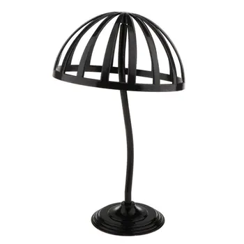 

Freestanding Wigs Hat Holder 30cm Home Cap Storage Display Holder Rack Dryer Stand Organizer Plastic Holders Head Model For Hat