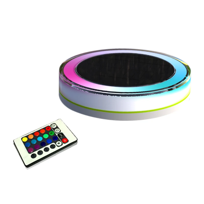 Amphibious Solar Lights Outdoor LED Waterproof Lamp for Yard Garden Driveway Swimming Pool Decor JA55