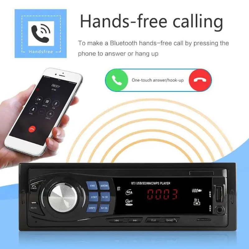 SWM 8013 автомобильный стерео MP3 плеер одиночный 1DIN авто стерео MP3 аудио плеер в тире головное устройство Bluetooth USB AUX FM радио приемник