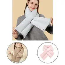 

Women Down Scarf Fashionable Tear Resistant Keep Warmth Winter Down Neck Scarf for Girl Winter Down Scarf Women Down Scarf
