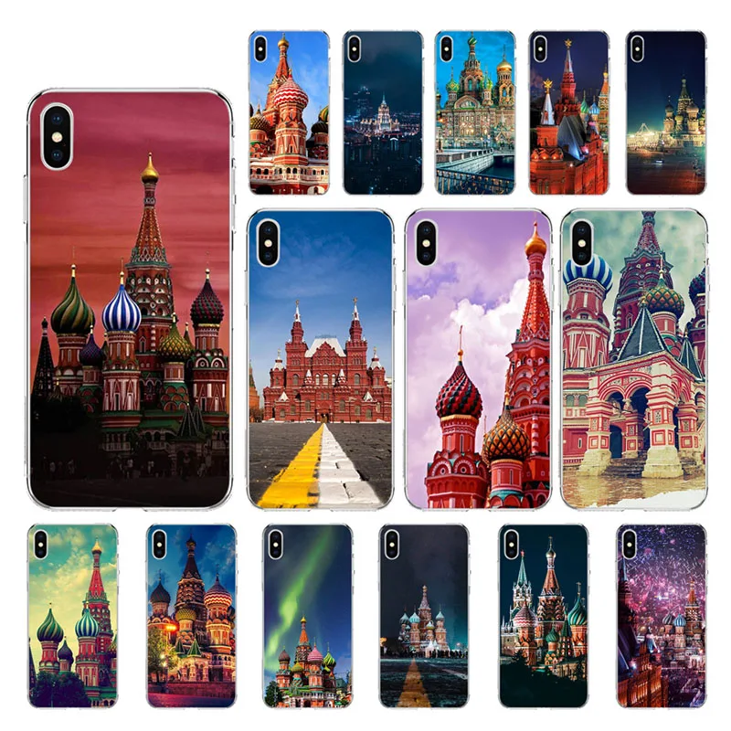 С изображением Красной площади в России Кремль Москва чехол для телефона Apple iPhone 7