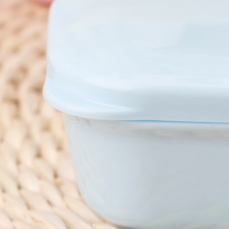 Для дома для ванной для душа мыльная коробочка, мыльница держатель для тарелок Чехол Контейнер для путешествий 72XF
