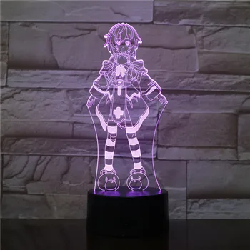 

Sailor Moon Girl 3D LED Night Light Changing Lamp Halloween Light Acrylic Illusion Desk Lamp For Kids Gift Dropship 3D-2465