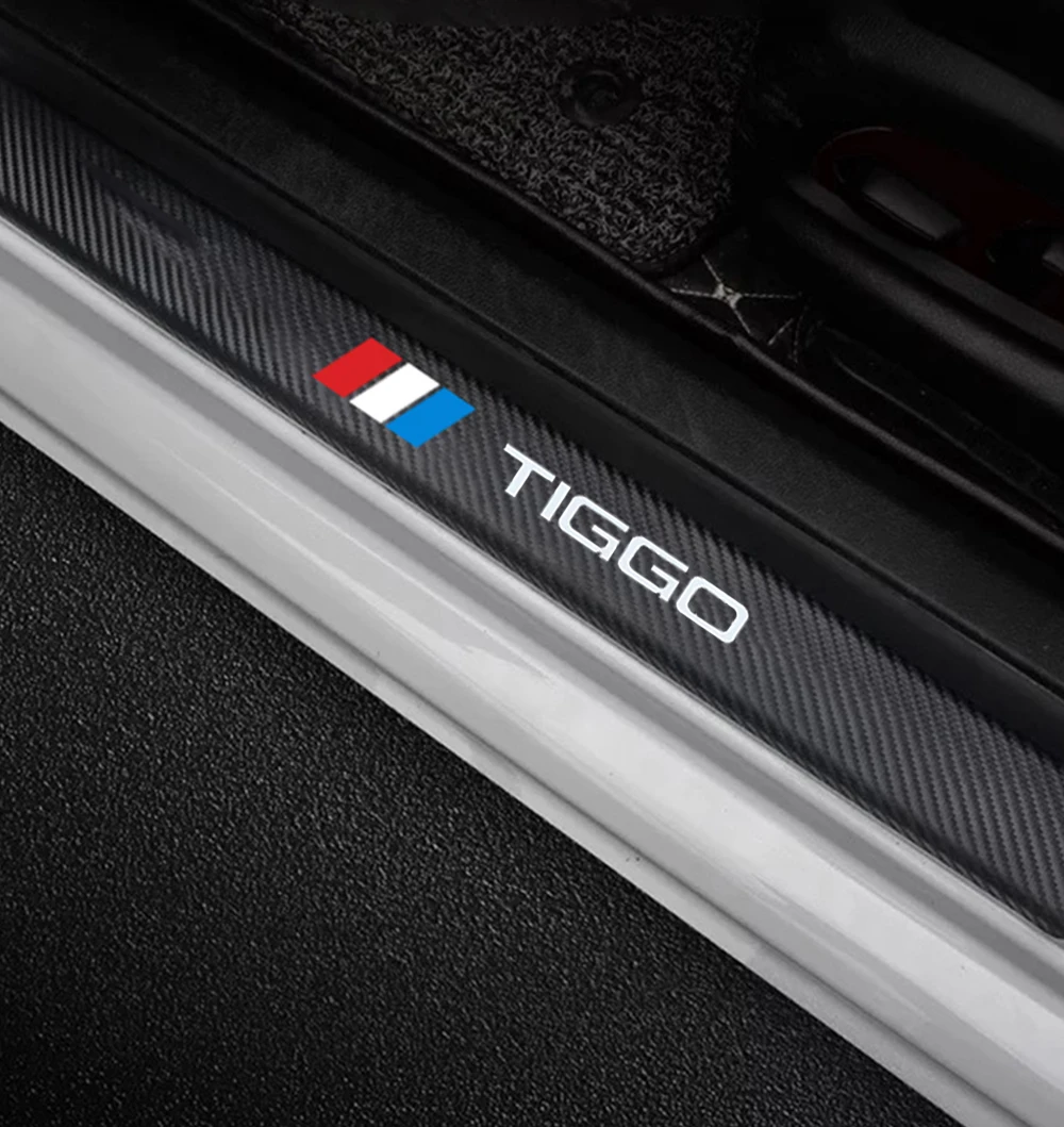 4 шт. наклейки на пороги автомобиля из углеродного волокна для CHERY TIGGO 3 5 7 PRO 8 |