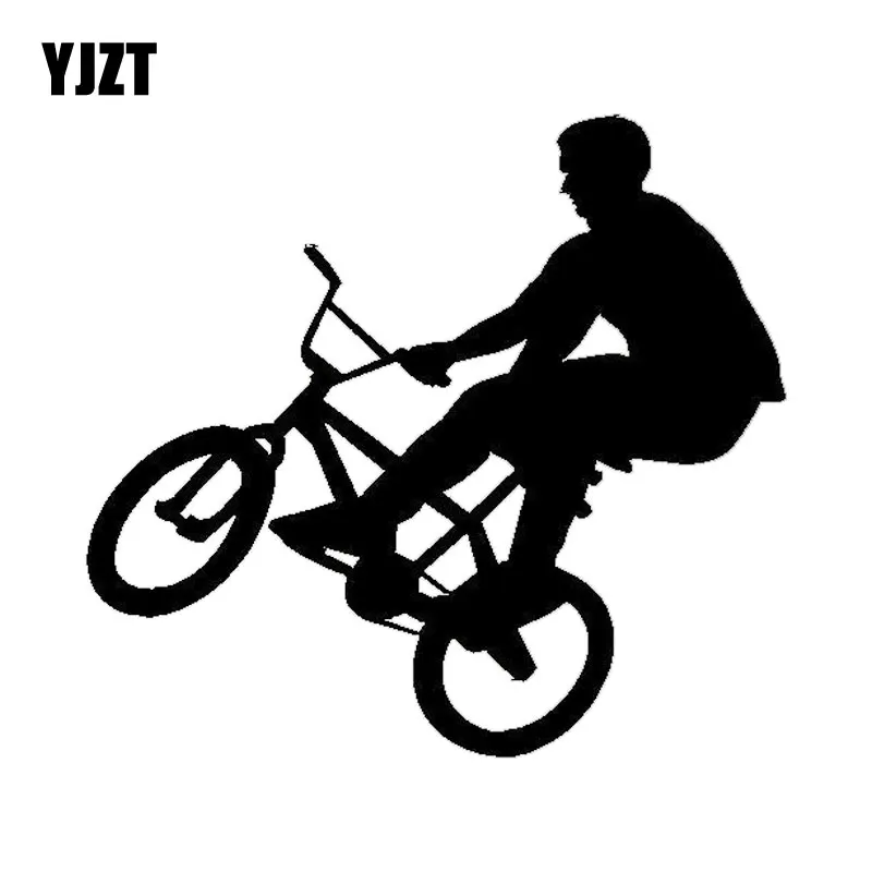 YJZT 16 см * 14 5 большая Персонализированная BMX модная Автомобильная наклейка