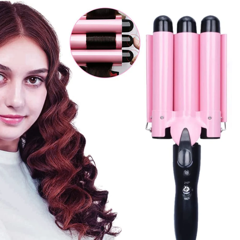 3 rod curling iron