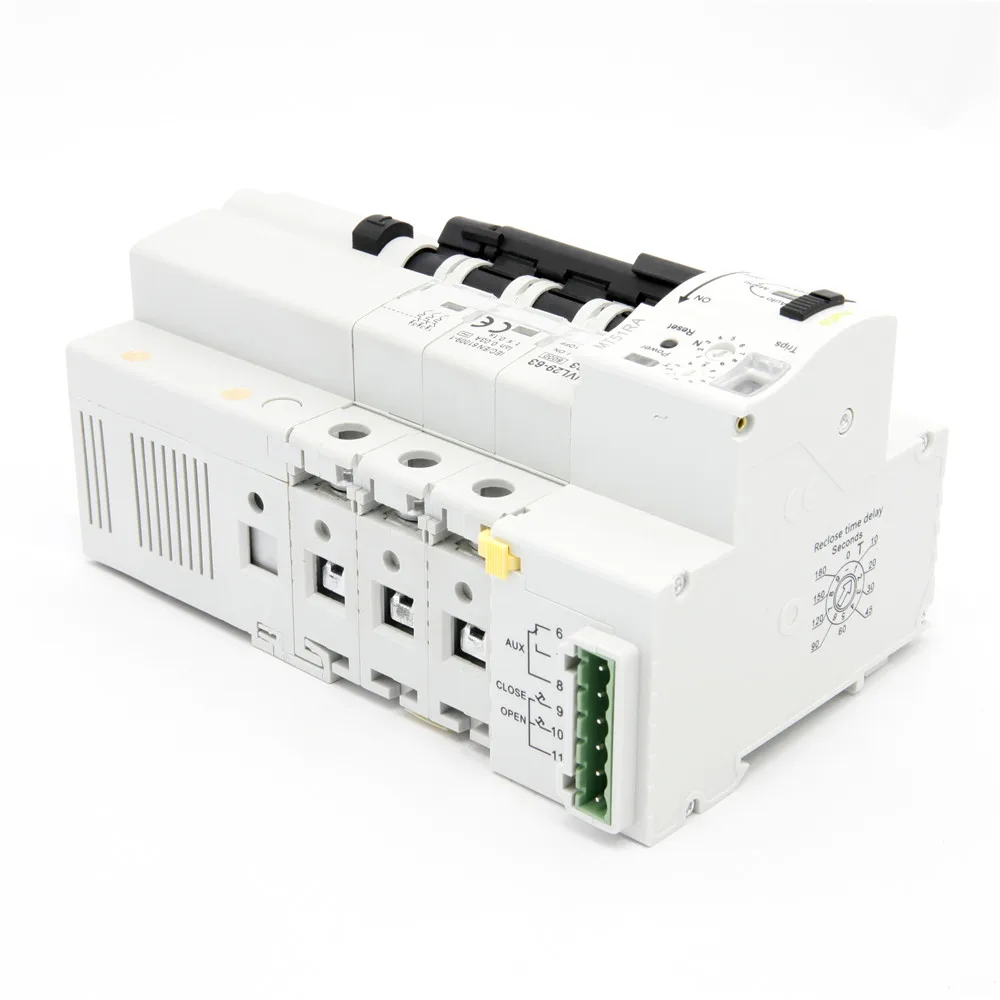 Matismart MT51RA recluser 3P RCBO smart breaker