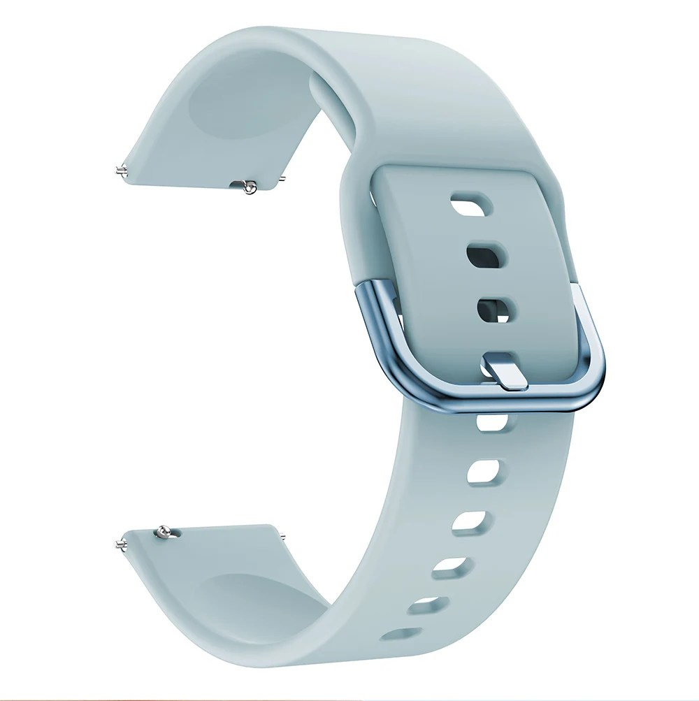 Premium 20mm Silicone Watchband - Versatile Replacement Strap