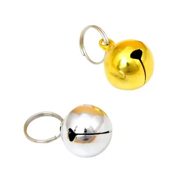 

Large Jingle Galvanized Bells for Cat Collar Charm DIY Decoration Bell Training