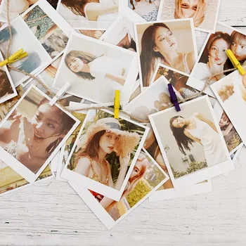 

40Pcs/set KPOP BLACKPINK Girls SQUARE UP Album Photo Card PVC Cards Self Made LOMO Card Photocard