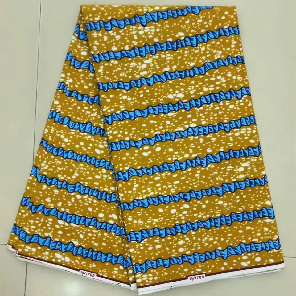 Mitex Печать Ткани Хлопчатобумажные для изготовления платьев юбки/африканские ткани Kitenge ткани африканская Pagne DF-135