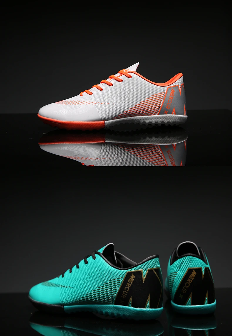 Football Shoes Men Turf Spikes Football Boy Women Outdoor Athletic Trainers Sneakers Adults Brand Professional Soccer Futbol (35)