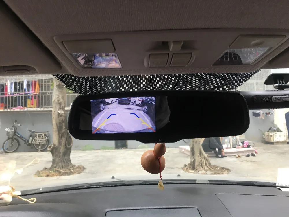 JIAYITIAN зеркало заднего вида монитор автомобиля HD TFT lcd цветной экран дисплей Специальный кронштейн для камеры заднего вида