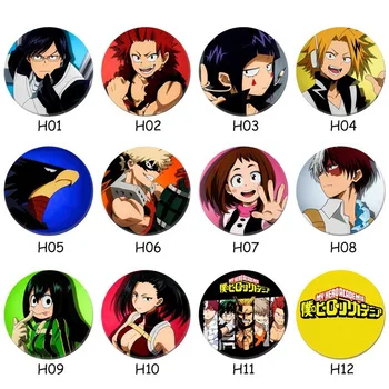 

Anime My Hero Academia Cosplay Badge Cartoon Boku No Hero Academia Brooch Pins Izuku Collection Bags Badges For Backpacks