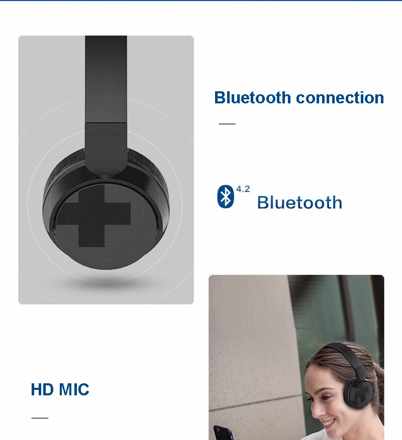 PHILIPS TABH305 auriculares inalambricos ANC Bluetooth 4,2 graves+ auriculares с микрофоном HD soporte plegable verif