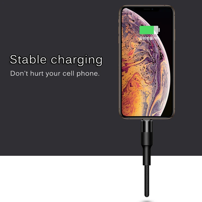 CANDYEIC 3 в 1 USB кабель Быстрая зарядка для samsung A20 30 40 huawei P30 Xiaomi 9T Redmi Note7 8 USB C type-c телефонный кабель Шнур