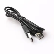 Podwójne USB przedłużacz komputera 0.5M 1.2M USB 2.0 typ A męski na męski kabel Hi-Speed 480 Mbps czarne kable linia danych