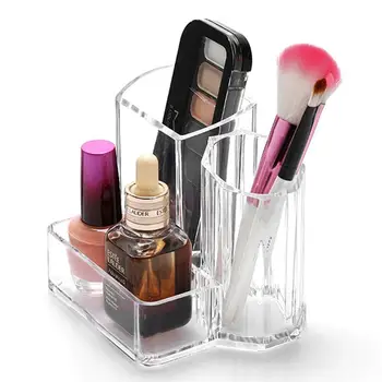 

Acrylic Makeup Organizer Cosmetic Holder Makeup Tools Storage Pearls Box Brush Accessory Organizer Box Makeup Tools