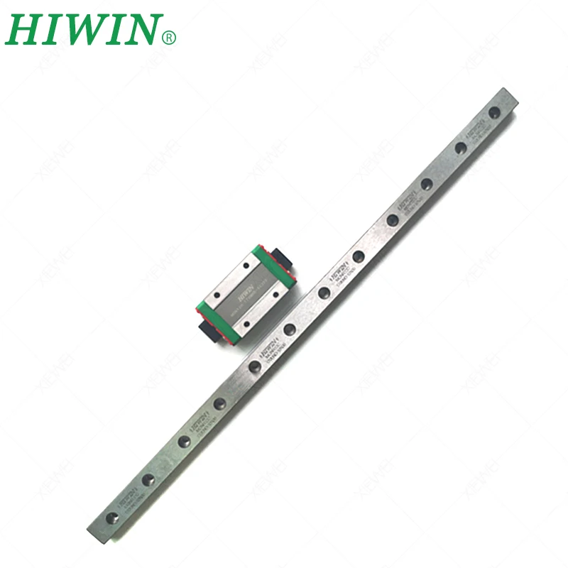 HIWIN Нержавеющая сталь 12 мм MGN12 рейка L = 200 250 300 350 400 450 500 600 мм линейные направляющие с MGN12C или MGN12H каретки