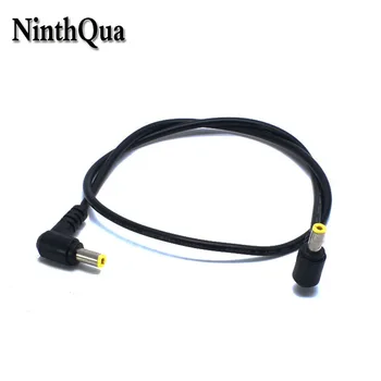 

1pcs 3A DC Power Plug with Spring L-shaped 5.5X2.5mm / 5.5*2.5 male Right Angle Jack with Cord Connector Cable 60cm Yellow Head