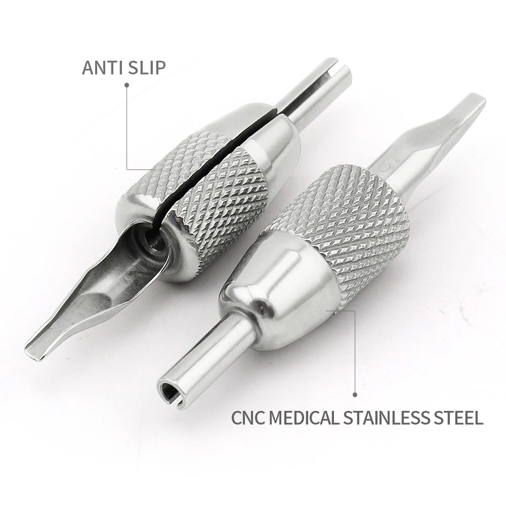 23mm New CNC Unibody 304 Stainless Steel Tattoo Grip Autoclavable and Reusable Medical Grade