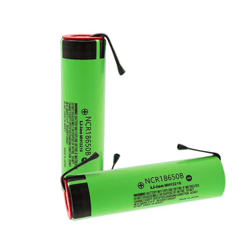 NCR18650B 3,7 v 3400 mah 18650 литиевая аккумуляторная батарея фонарик батареи+ никель