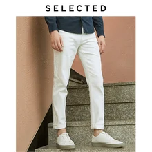 Отборные джинсовые брюки стретч черные узкие джинсы C | 419132508