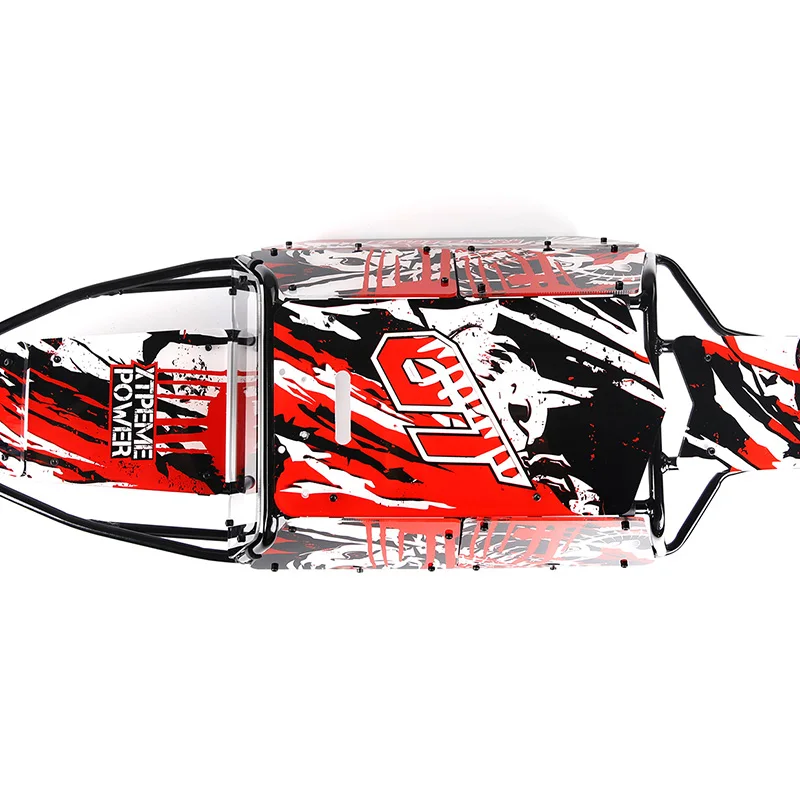 GT рулонная клетка с корпусом для HPI 5B Baja GT Запчасти для обновления RC автомобиль запасные части Высокое Качество Металл красный цвет