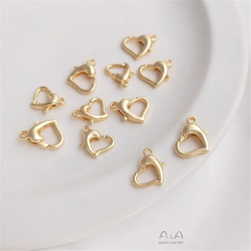 Рисунок 4 - Позолоченная застежка-карабин в форме сердца