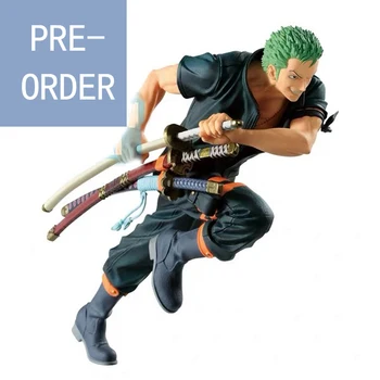 

In stock Original Banpresto Onepiece The Grandline Men-Roronoa Zoro model Figurals Dolls