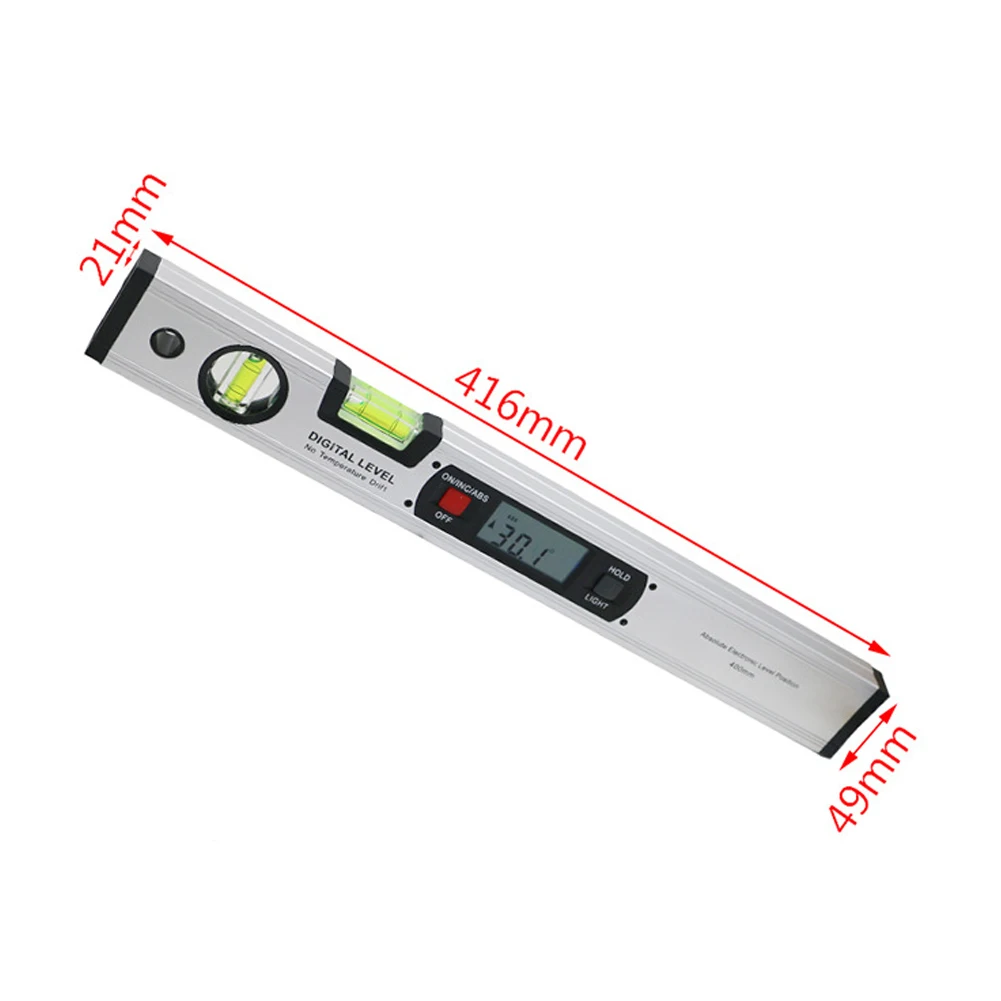 400mm Digital Protractor Angle Finder electronic Level 360 degree Inclinometer with Magnets Level angle slope tester Ruler